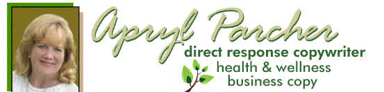 Alternative Health Copywriter Apryl Parcher